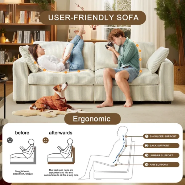 Buy Sectional Sofa – Spacious, Comfortable & Stylish Seating for Any Room - Image 5