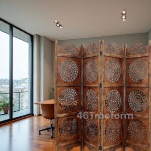 Handcrafted Wooden Partitions – Perfect for Home and Office