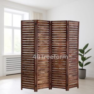 Stylish Wooden Partitions for Modern Living Spaces