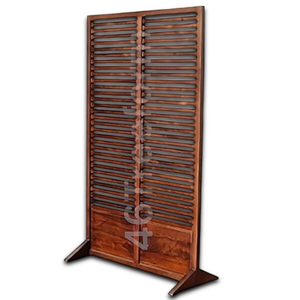 Wooden Room Partition/Screen/Room Divider for Living Room (30 Inches Wide) - Image 4