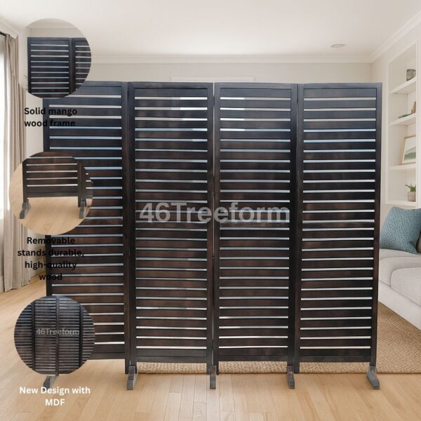 Explore Unique Wooden Partition Designs for Every Room - Image 4