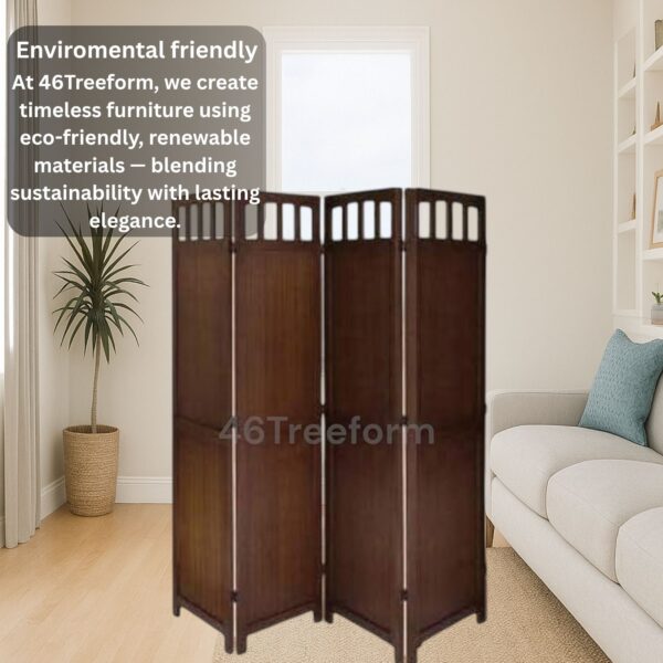 Wooden Room Partition/Screen/Room Divider for Living Room by 46Treeform - Image 6
