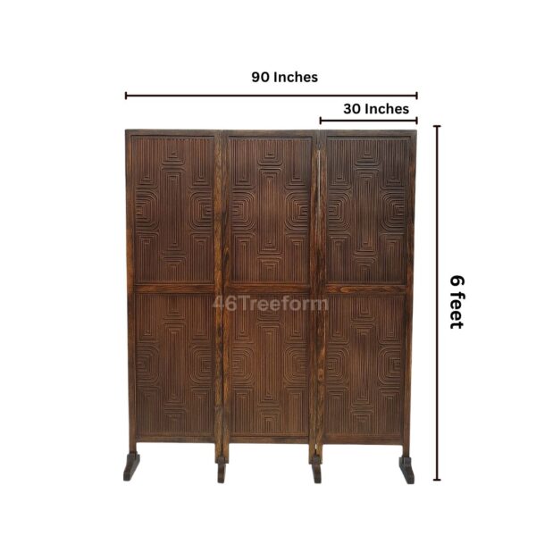 Wooden Room Partition/Screen/Room Divider for Living Room - Image 5