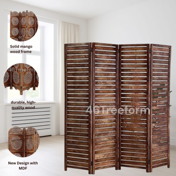 Stylish Wooden Partitions for Modern Living Spaces - Image 3