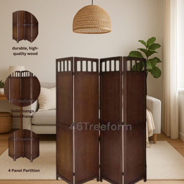 Wooden Room Partition/Screen/Room Divider for Living Room by 46Treeform - Image 5