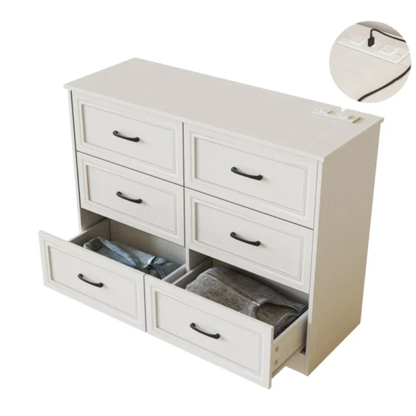 Marizela 55'' W 7-Drawer Dresser – Spacious and Stylish Storage Solution - Image 5