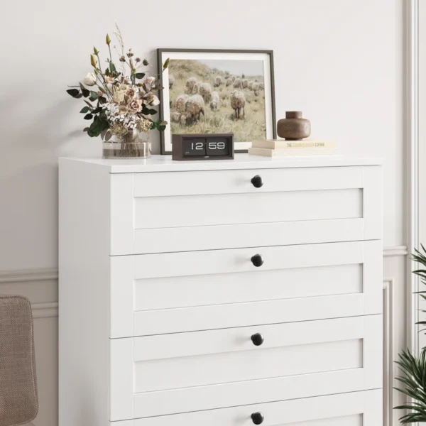 51.6" H Freestanding 6 Drawer Dresser – Tall and Spacious Storage Solution - Image 3