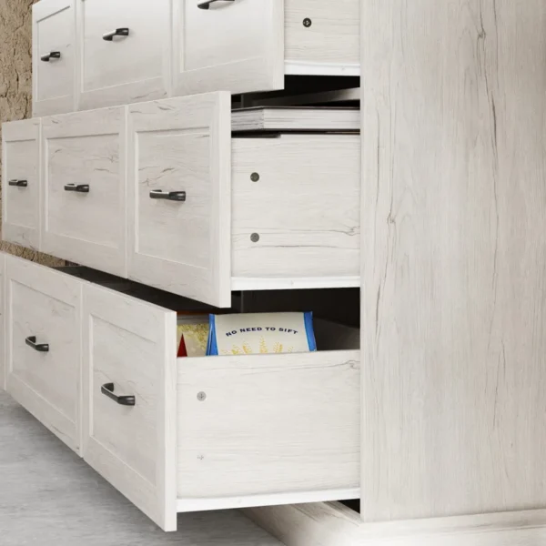 71'' W 9-Drawer Elegant Dresser & Chest & Sideboard – Stylish Multi-Functional Storage Solution - Image 6