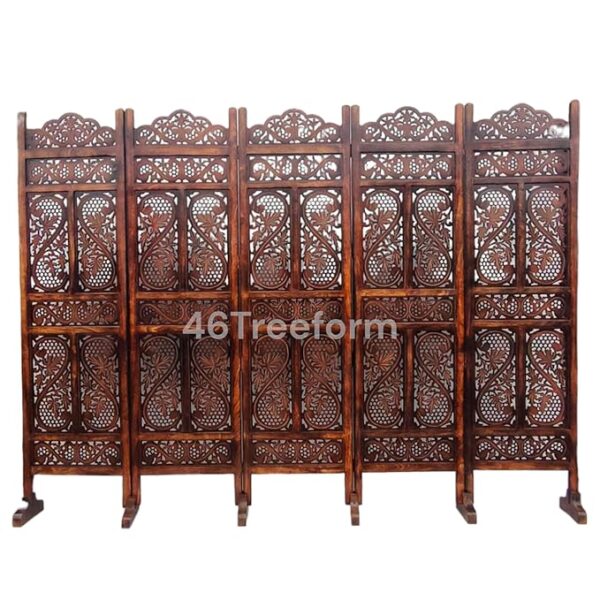 Handcrafted Wooden Partition | Elegant Room Dividers