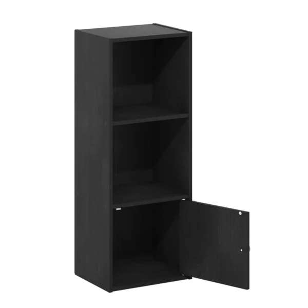 "Aagam Storage Bookcase – Stylish 2-Shelf Wooden Book Rack - Image 2