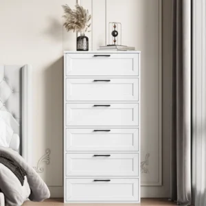 Wooden Drawer Dresser | Chest Dresser | Wooden Dresser for Bedroom Storage and Organization
