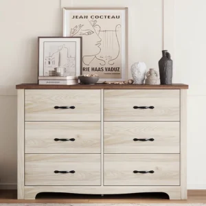 Antasek 47.2'' W 6-Drawer Dresser – Stylish and Practical Storage Solution