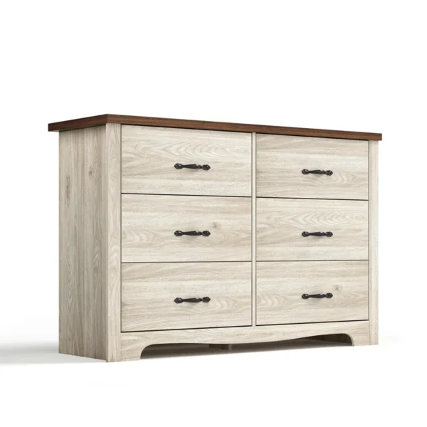 Antasek 47.2'' W 6-Drawer Dresser – Stylish and Practical Storage Solution - Image 6