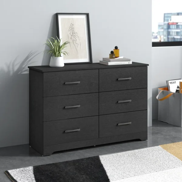 Arkia 47.0'' W 6-Drawer Dresser – Stylish Storage Solution for Modern Homes