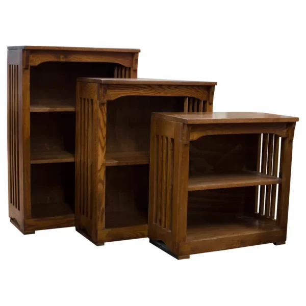 Bali Wooden Bookcase – Stylish 5-Shelf Book Rack for Home & Office Storage - Image 2