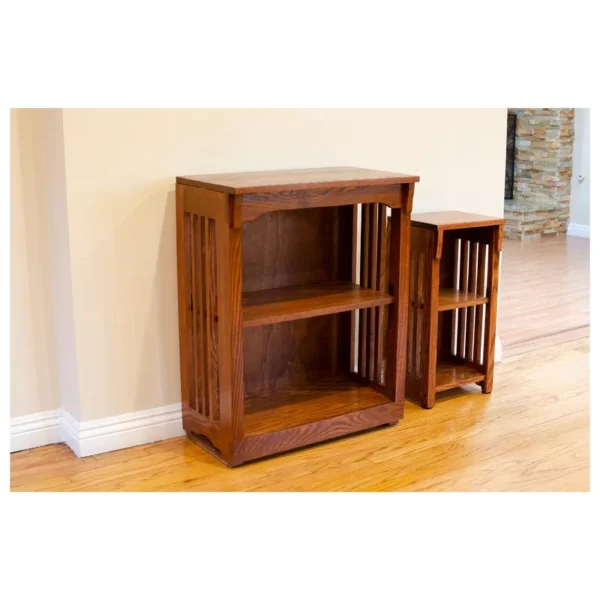 Bali Wooden Bookcase – Stylish 5-Shelf Book Rack for Home & Office Storage - Image 7