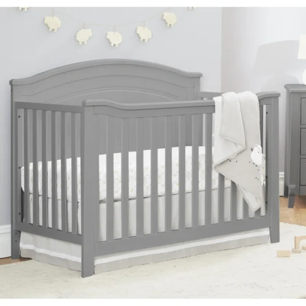 Berkley Crib | Stylish & Safe Baby Crib for Modern Nurseries - Image 2