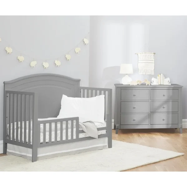 Berkley Crib | Stylish & Safe Baby Crib for Modern Nurseries - Image 5