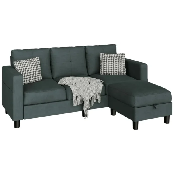 Buy Upholstered Sofa Chaise – Stylish, Comfortable & Perfect for Relaxation - Image 2