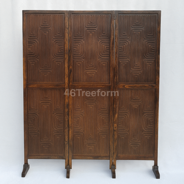 Wooden Room Partition/Screen/Room Divider for Living Room - Image 6