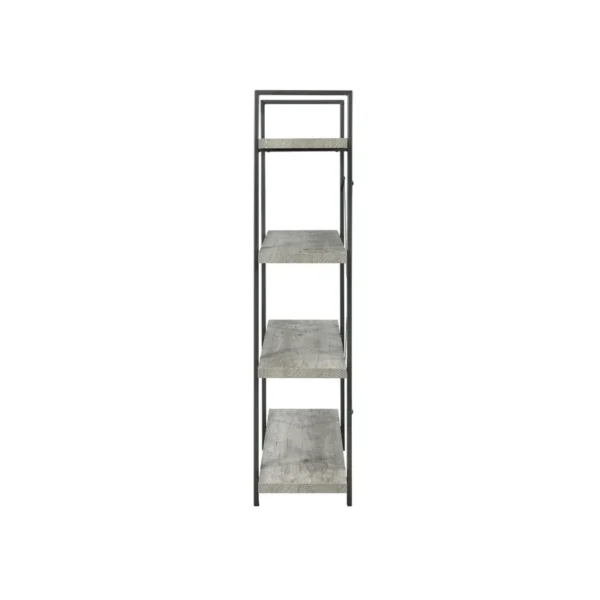 Cole Etagere Bookcase with Metal Frame - Image 6