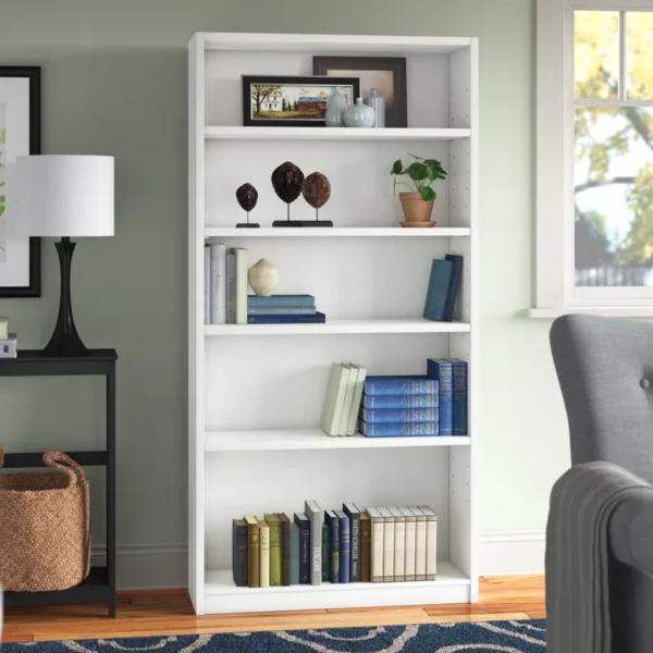Shelf Bookcase – Storage and Display Bookshelf for Home Office and Living Room