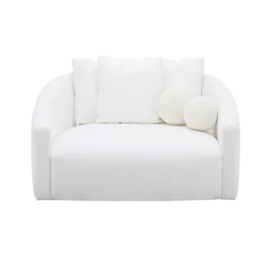 Elisa Upholstered Barrel Chair | Stylish and Comfortable Accent Chair for Living Room or Bedroom