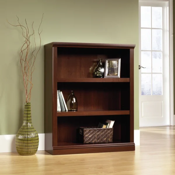 Hartman Bookcase – Stylish Wooden Book Shelf for Home Office and Living Room Storage - Image 2