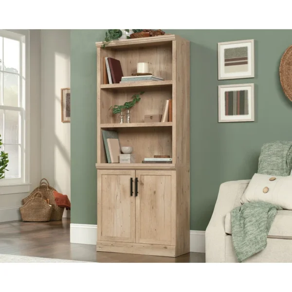 Jaydean Storage Bookcase – 5-Shelf Wooden Book Rack | Bookcase