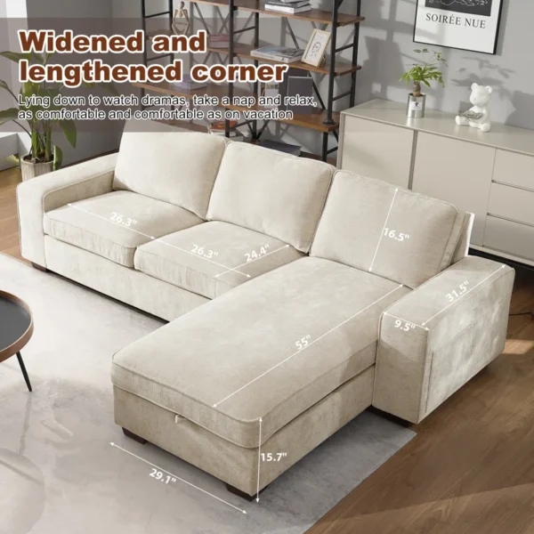 Buy Sectional Couches Sofas – Spacious, Comfortable & Stylish for Any Room - Image 5