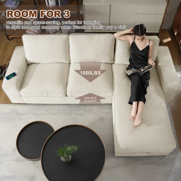 Buy Sectional Couches Sofas – Spacious, Comfortable & Stylish for Any Room - Image 7
