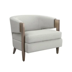 Kelsey Upholstered Barrel Chair | Comfortable and Stylish Accent Chair for Living Room or Bedroom