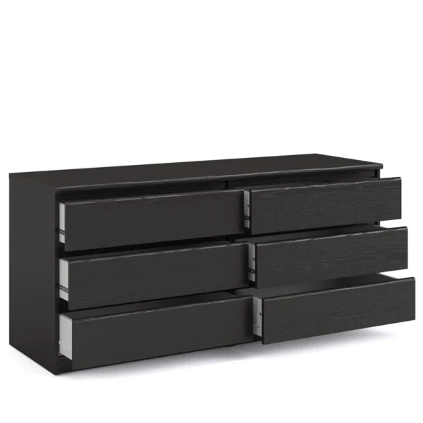 Kepner 6 Drawer 60.5" W Double Dresser – Spacious and Stylish Storage for Your Home - Image 2