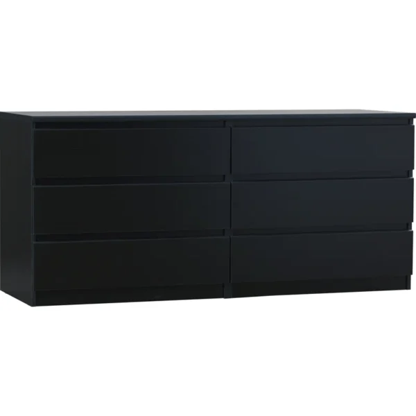 Kepner 6 Drawer 60.5" W Double Dresser – Spacious and Stylish Storage for Your Home - Image 3