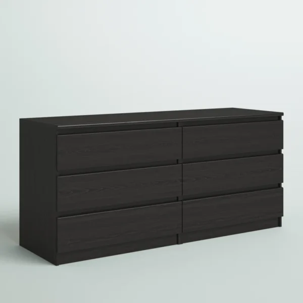 Kepner 6 Drawer 60.5" W Double Dresser – Spacious and Stylish Storage for Your Home - Image 6