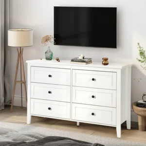 Kostival 6-Drawer Dresser – Stylish and Functional Storage for Your Home