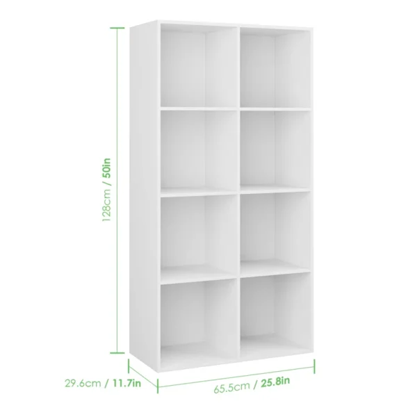 Lakrisha Wooden Bookcase – Shelf Book Rack for Home, Office & Book Storage Solution - Image 3