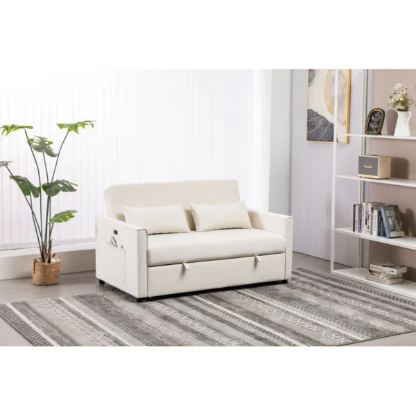 Sofa | Velvet Sleeper Sofa – Stylish, Comfortable & Space-Saving Sofa Bed - Image 5