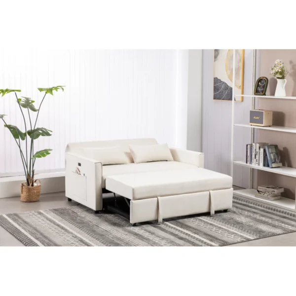 Buy Velvet Sleeper Sofa – Luxurious Comfort & Space-Saving Design for Any Room - Image 3