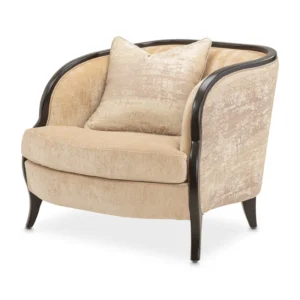 Malibu Crest Upholstered Accent Chair | Stylish & Comfortable Chair for Living Room or Bedroom