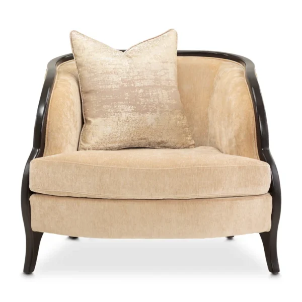 Malibu Crest Upholstered Accent Chair | Stylish & Comfortable Chair for Living Room or Bedroom - Image 6