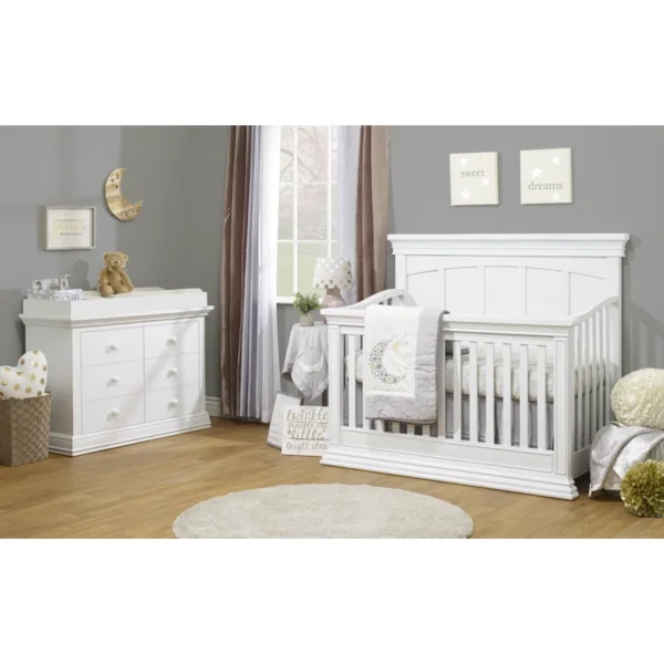 Modesto Crib | Stylish & Durable Baby Crib for Modern Nurseries - Image 4