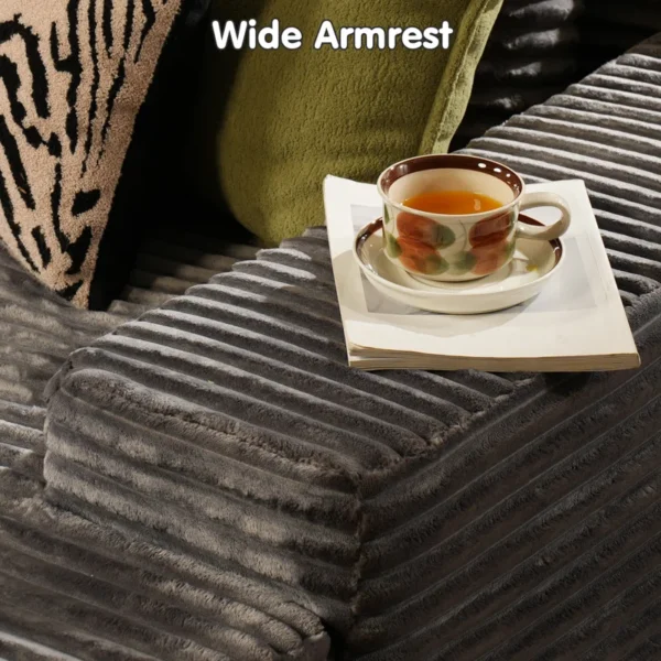 Buy Upholstered Sleeper Sofa with Pillow – Comfortable, Stylish & Space-Saving - Image 4