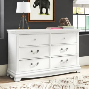 Otta 54'' W 6-Drawer Dresser – Stylish Storage for Modern Interiors
