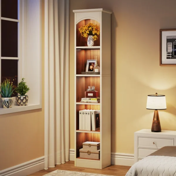 Pardoes Bookcase – Modern Wooden Bookshelf for Home Storage and Display - Image 2
