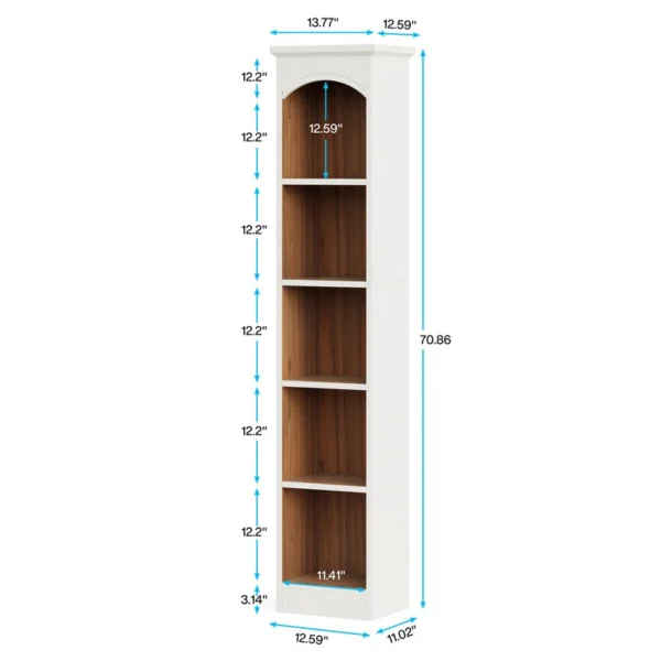 Pardoes Bookcase – Modern Wooden Bookshelf for Home Storage and Display - Image 3