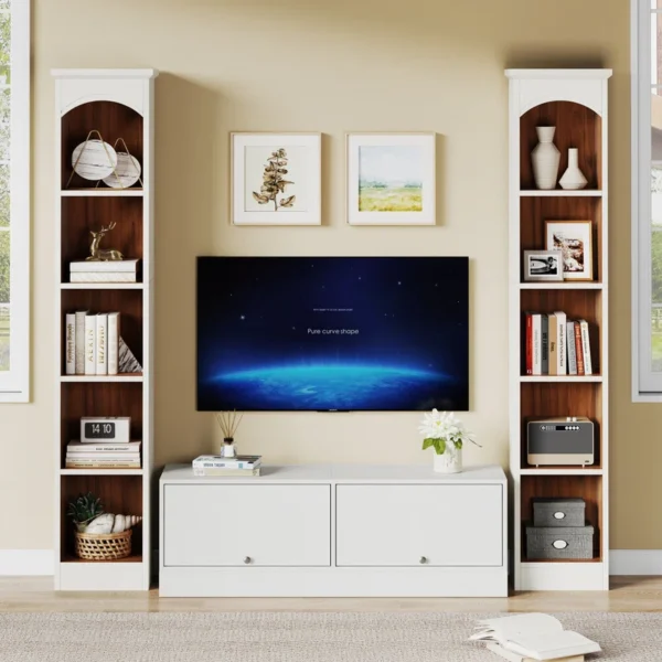Pardoes Bookcase – Modern Wooden Bookshelf for Home Storage and Display - Image 4