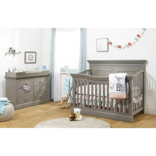 Paxton Convertible 2-Piece Nursery Furniture Set – Stylish & Functional Baby Furniture Set - Image 2