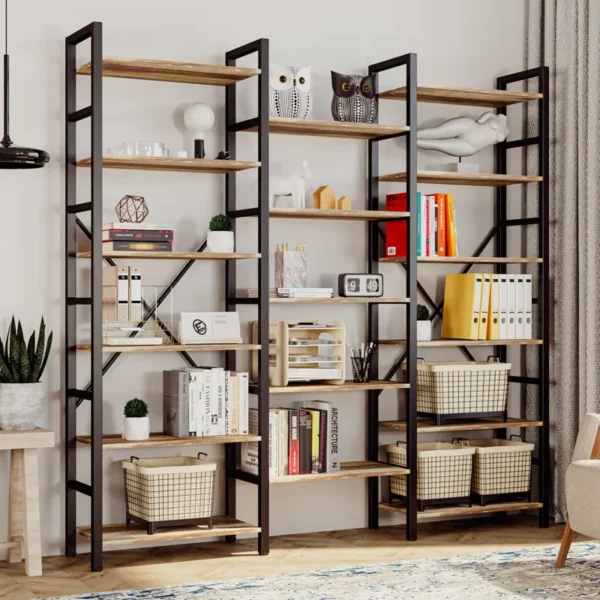 Pieters Etagere Bookcase – Stylish Wooden Display and Storage Shelf