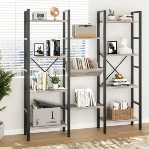 Etagere Bookcase – Large Shelf Wooden Book Rack